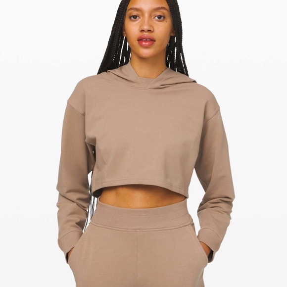 lululemon cropped zip up